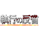 執行の反省 (Reflection of execution)