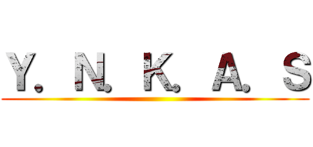 Ｙ．Ｎ．Ｋ．Ａ．Ｓ ()