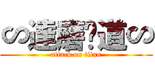 ∽達磨乄道∽ (attack on titan)
