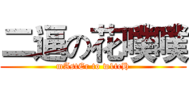 二逼の花噗噗 (mAstEr to w1tcH)