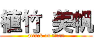 植竹 美帆 (attack on titan)