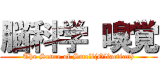 脳科学 嗅覚 (The Sence of Smell(Olfaction))