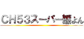 ＣＨ５３スーパー簾よん ()