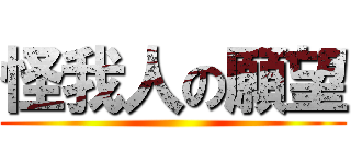 怪我人の願望 ()