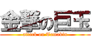 金撃の巨玉 (attack on Tamakin)