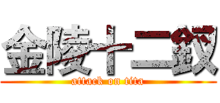 金陵十二釵 (attack on tita)