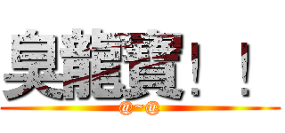 臭龍寶！！ (@~@)