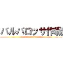 バルバロッサ作戦 (operation barbarossa)