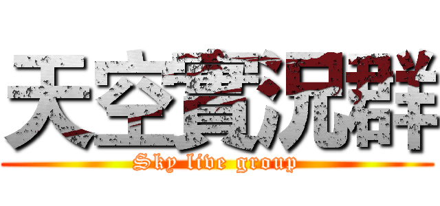 天空實況群 (Sky live group)