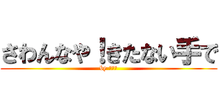 さわんなや！きたない手で (by みーみ)