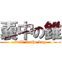 嚢中の錐 (drill in the bag)