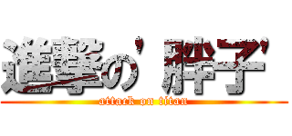 進撃の\'胖子\' (attack on titan)