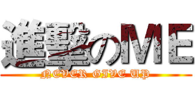 進擊のＭＥ (NEVER GIVE UP)