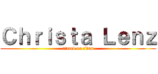 Ｃｈｒｉｓｔａ Ｌｅｎｚ (attack on titan)