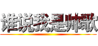 谁说我是帅歌 ()