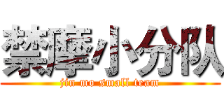禁摩小分队 (jin mo small team)