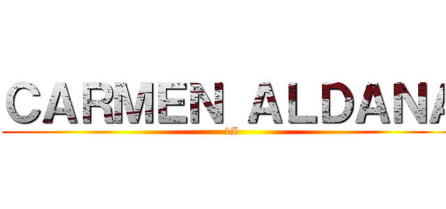 ＣＡＲＭＥＮ ＡＬＤＡＮＡ (1I)