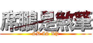 席鵬是煞筆 (SB IS XP)