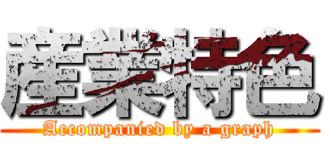 産業特色 (Accompanied by a graph)