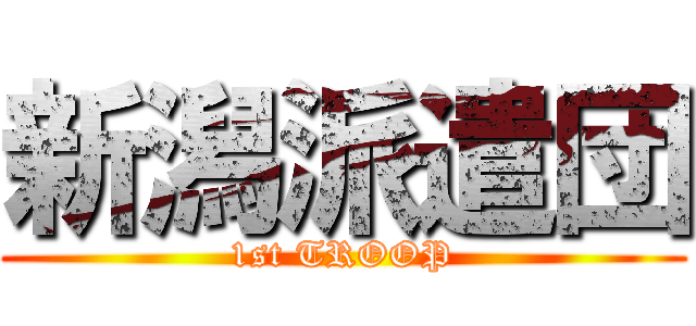 新潟派遣団 (1st TROOP)