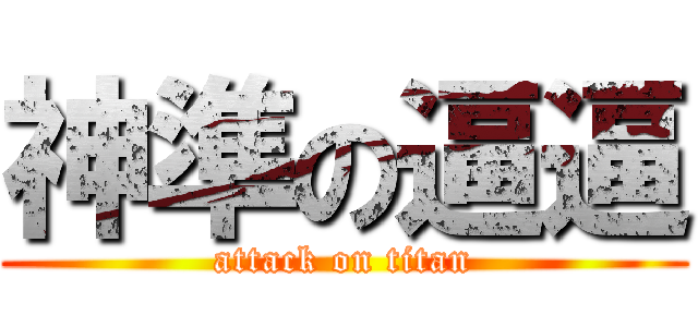 神準の逼逼 (attack on titan)