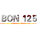 ＢＯＮ １２５ (attack on titan)