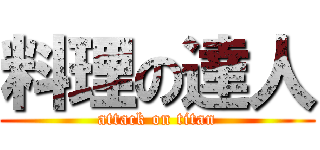 料理の達人 (attack on titan)