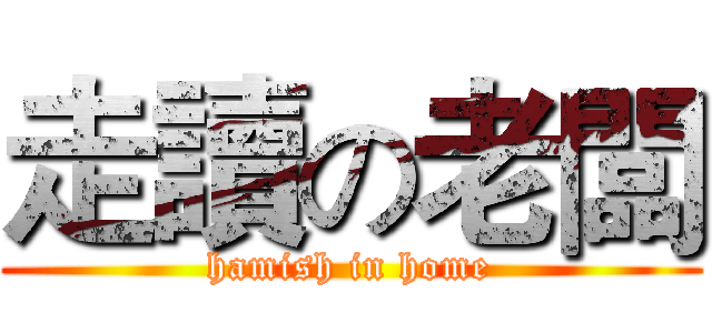 走讀の老闆 (hamish in home)
