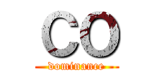 ＣＯ (dominance)