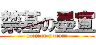 禁基の墨宣 (gaoji on moxuan)