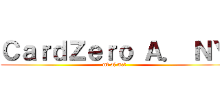 ＣａｒｄＺｅｒｏ Ａ． ＮＹ (mt of mct)