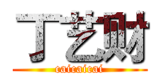 丁艺财 (caicaicai)