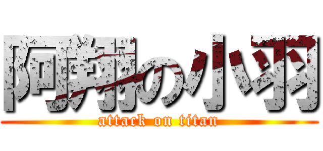 阿翔の小羽 (attack on titan)