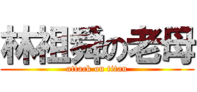林祖舜の老母 (attack on titan)