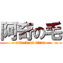 阿奇の毛 (attack on titan)