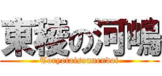 東稜の河嶋 (Toryotaisounendoi)
