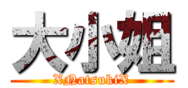 大小姐 (XNatsukiX)