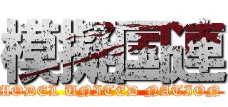 模擬国連 (MODEL UNITED NATION )