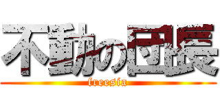 不動の団長 (freesia)