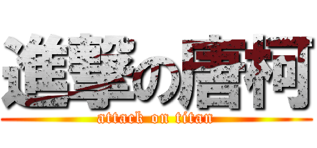 進撃の唐柯 (attack on titan)