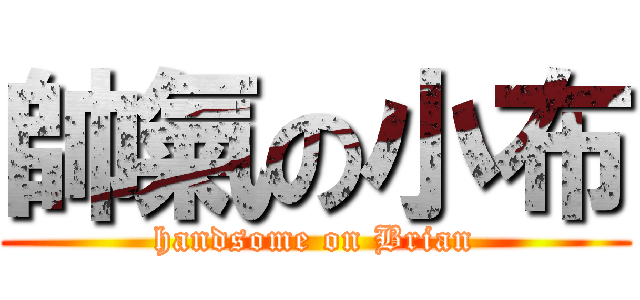 帥氣の小布 (handsome on Brian)