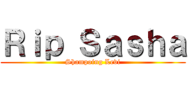 Ｒｉｐ Ｓａｓｈａ (Shampoing Levi)