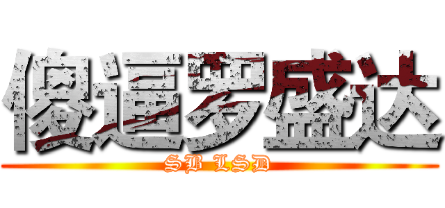 傻逼罗盛达 (SB LSD)