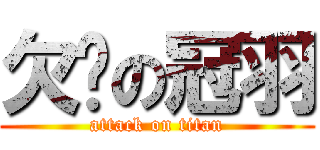 欠嗆の冠羽 (attack on titan)