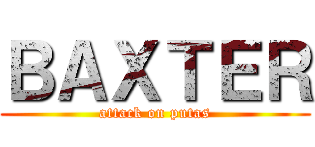 ＢＡＸＴＥＲ (attack on putas)
