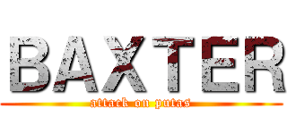 ＢＡＸＴＥＲ (attack on putas)