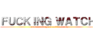 ＦＵＣＫＩＮＧ ＷＡＴＣＨ  (carmen sandiego on netflix already)