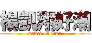 楊凱翔好潮 (attack on titan)