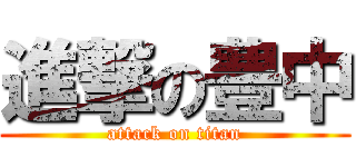 進撃の豊中 (attack on titan)