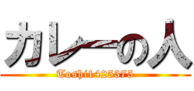 カレーの人 (Toshi1425375)